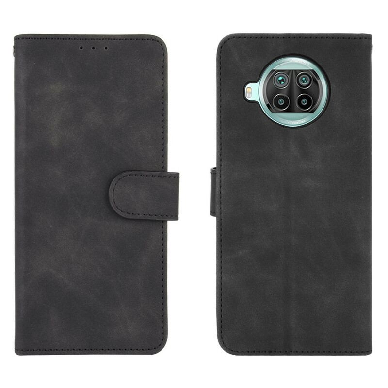 Capa Em Pele Para Xiaomi Redmi Note 9 Pro 5G Toque De Pele