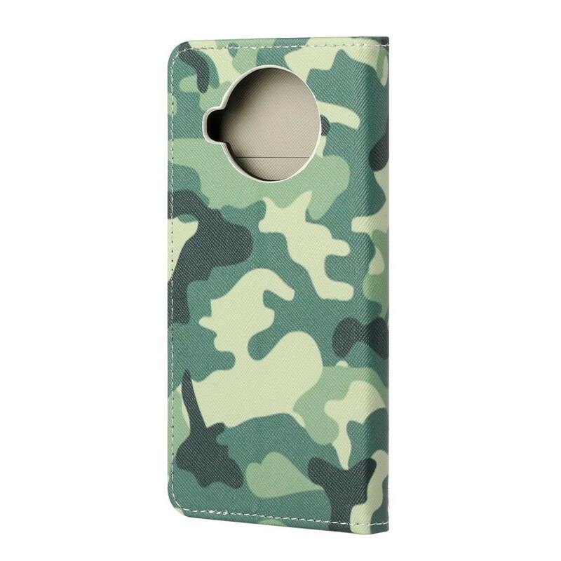 Capa Flip Para Xiaomi Redmi Note 9 Pro 5G Camuflar