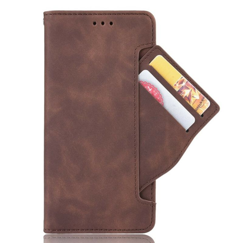 Capa Flip Para Xiaomi Redmi Note 9 Pro 5G Cartões Múltiplos