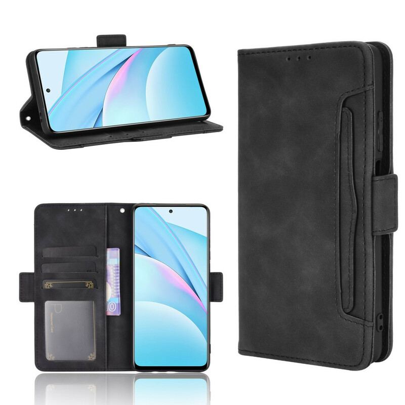 Capa Flip Para Xiaomi Redmi Note 9 Pro 5G Cartões Múltiplos