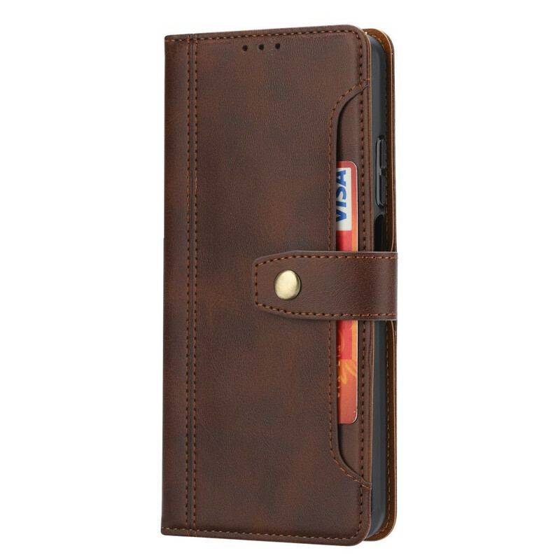 Capa Flip Para Xiaomi Redmi Note 9 Pro 5G Com Alça