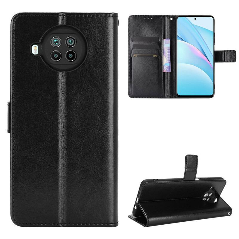 Capa Flip Para Xiaomi Redmi Note 9 Pro 5G Couro Falso Chamativo