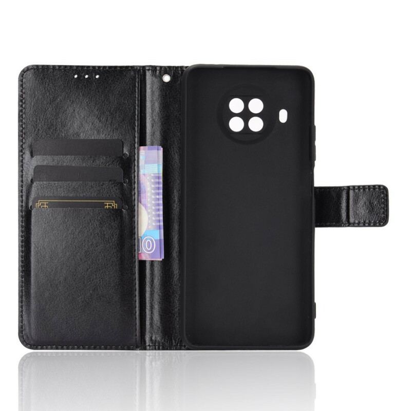 Capa Flip Para Xiaomi Redmi Note 9 Pro 5G Couro Falso Chamativo