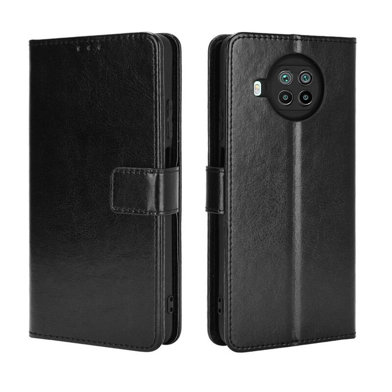 Capa Flip Para Xiaomi Redmi Note 9 Pro 5G Couro Falso Chamativo