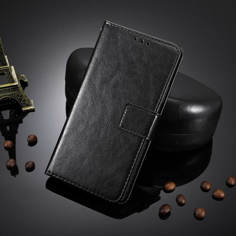 Capa Flip Para Xiaomi Redmi Note 9 Pro 5G Couro Falso Chamativo