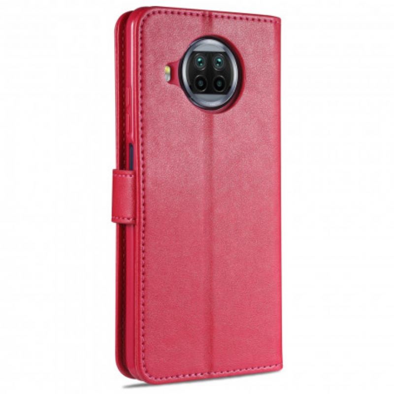 Capa Flip Para Xiaomi Redmi Note 9 Pro 5G Couro Sintético Azns