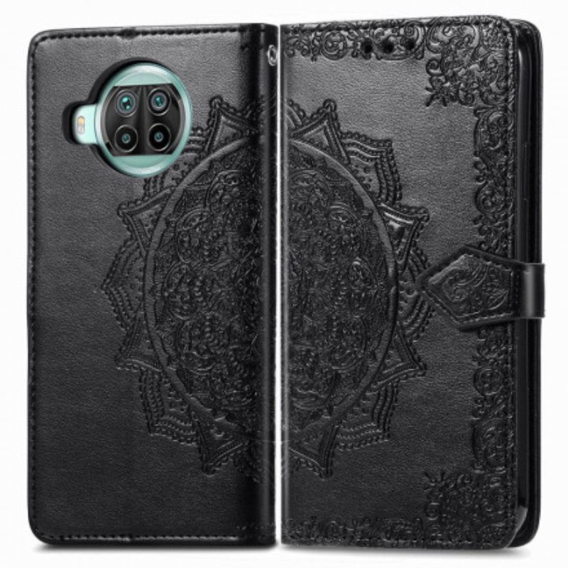 Capa Flip Para Xiaomi Redmi Note 9 Pro 5G Mandala Idade Média