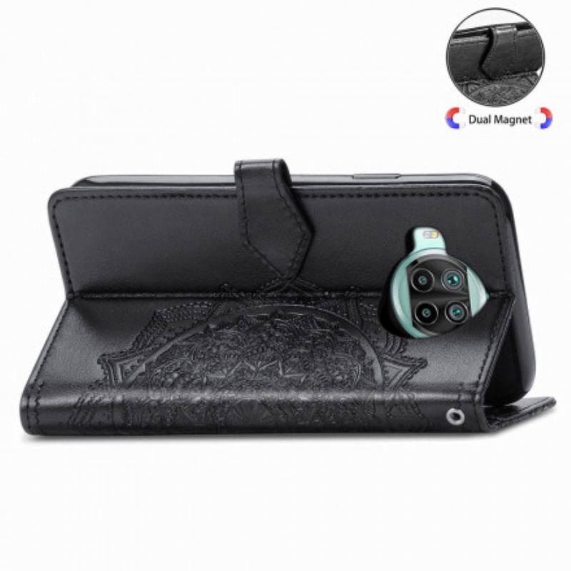 Capa Flip Para Xiaomi Redmi Note 9 Pro 5G Mandala Idade Média