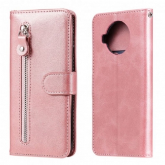 Capa Flip Para Xiaomi Redmi Note 9 Pro 5G Porta-moedas Vintage