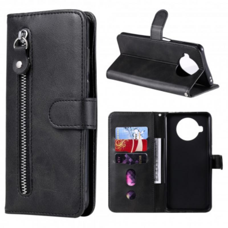 Capa Flip Para Xiaomi Redmi Note 9 Pro 5G Porta-moedas Vintage