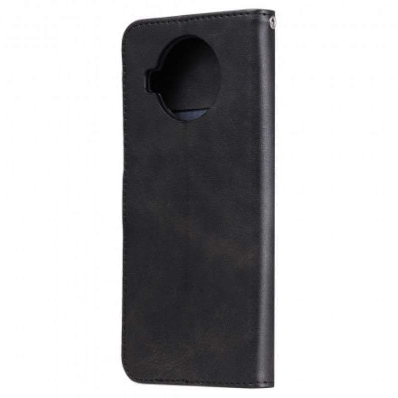 Capa Flip Para Xiaomi Redmi Note 9 Pro 5G Porta-moedas Vintage