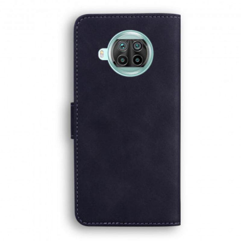 Capa Flip Para Xiaomi Redmi Note 9 Pro 5G Toque De Pele