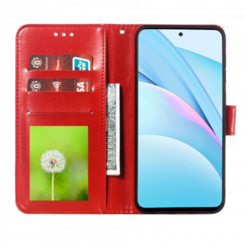 Capa Folio Para Xiaomi Redmi Note 9 Pro 5G Mandala Completa