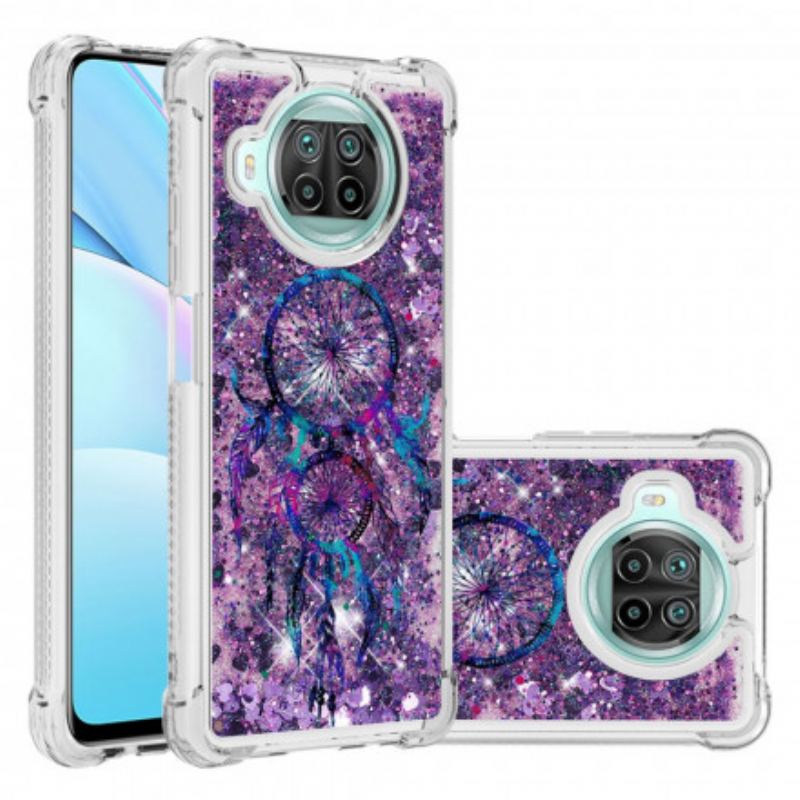 Capa Para Xiaomi Redmi Note 9 Pro 5G Apanhador De Sonhos Glitter