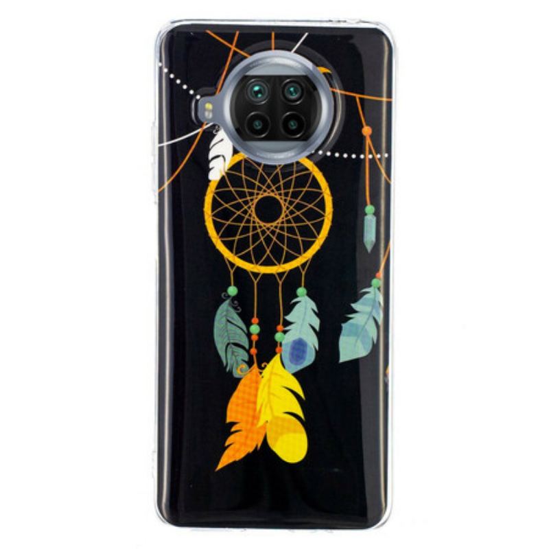 Capa Para Xiaomi Redmi Note 9 Pro 5G Apanhador De Sonhos Neon