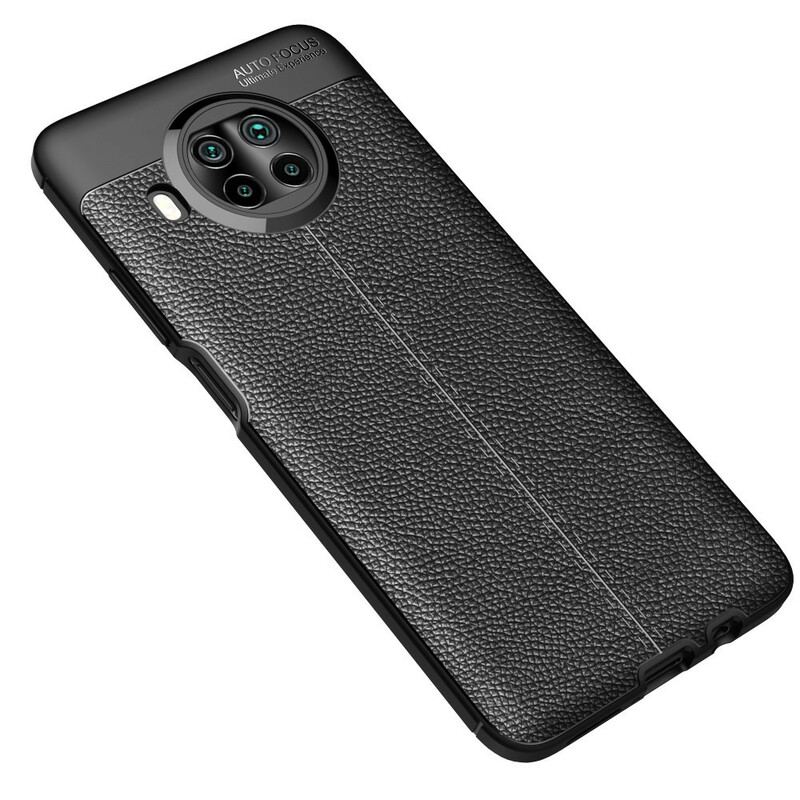 Capa Para Xiaomi Redmi Note 9 Pro 5G Efeito Couro Lichia