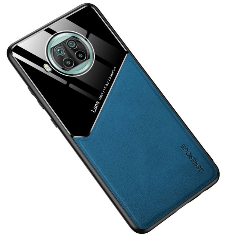 Capa Para Xiaomi Redmi Note 9 Pro 5G Efeito Couro Magnético