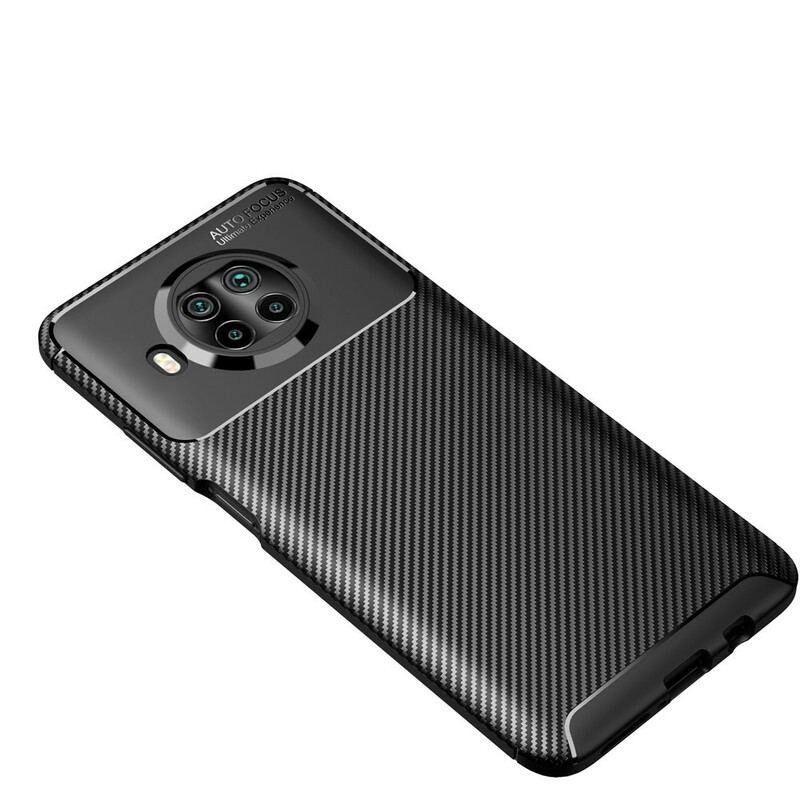 Capa Para Xiaomi Redmi Note 9 Pro 5G Fibra De Carbono