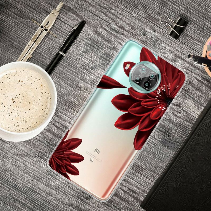 Capa Para Xiaomi Redmi Note 9 Pro 5G Flores Silvestres