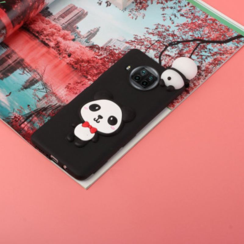 Capa Para Xiaomi Redmi Note 9 Pro 5G Meu Panda 3d