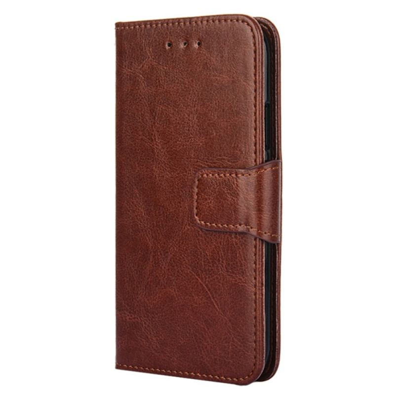 Capa De Couro Para Oppo Find X5 Couro Falso Vintage