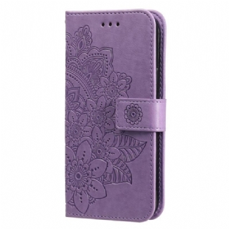 Capa Flip Para Oppo Find X5 De Cordão Mandala Strappy