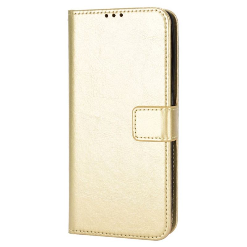 Capa Flip Para Oppo Find X5 Couro Falso Chamativo