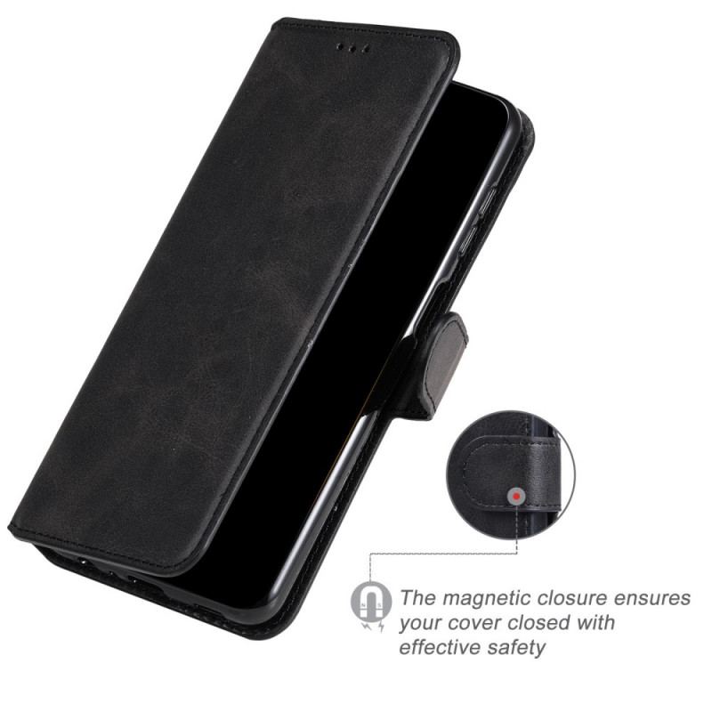 Capa Flip Para Oppo Find X5 Estilo De Couro