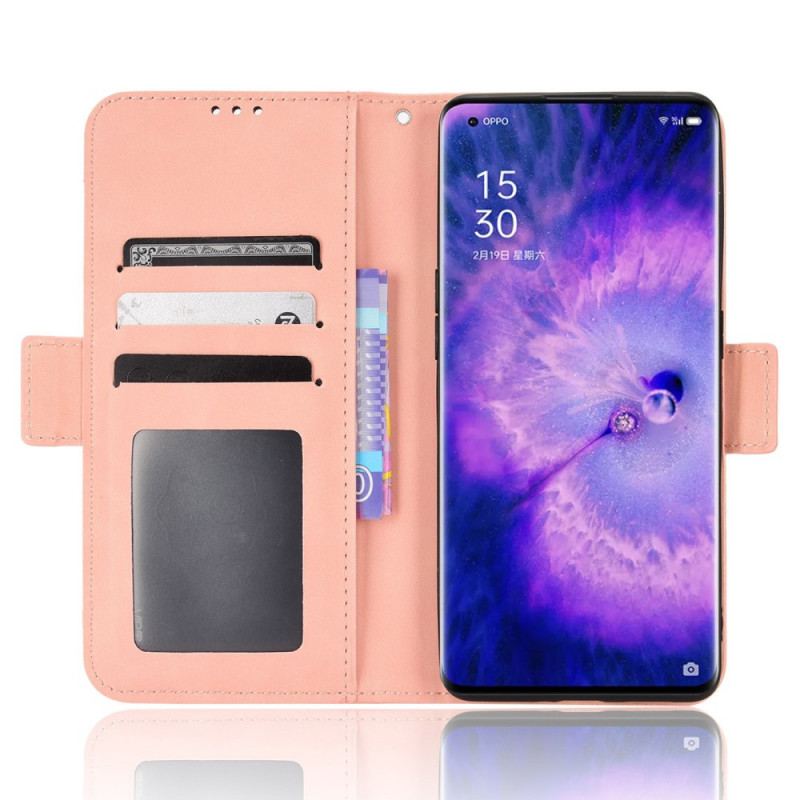 Capa Flip Para Oppo Find X5 Multi-card Premier Class