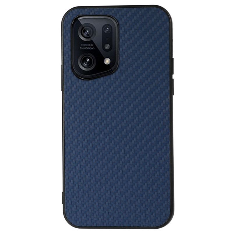 Capa Para Oppo Find X5 Fibra De Carbono