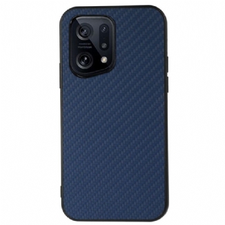 Capa Para Oppo Find X5 Fibra De Carbono