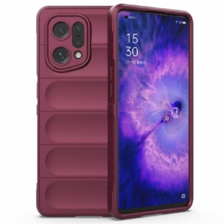 Capa Para Oppo Find X5 Silício Contemporâneo