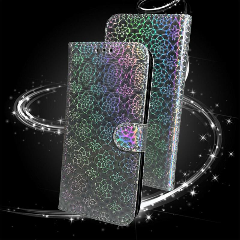 Capa De Couro Para Huawei P Smart 2020 Cor Pura