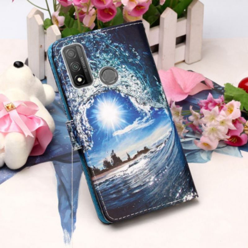 Capa Flip Para Huawei P Smart 2020 Ama A Onda