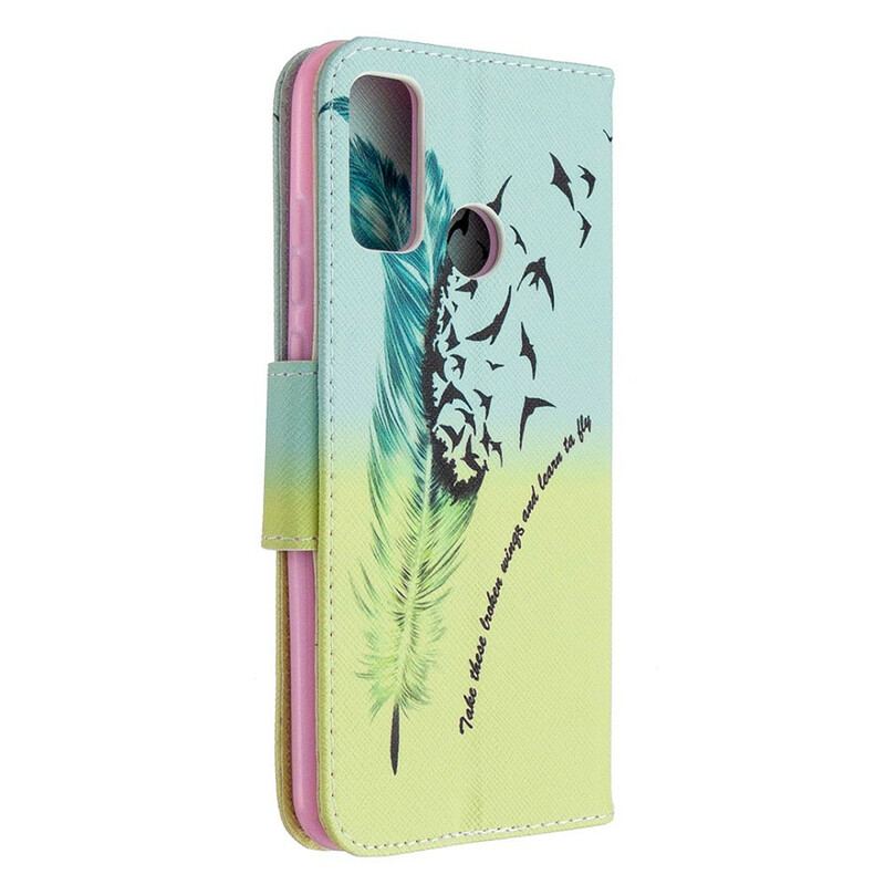 Capa Flip Para Huawei P Smart 2020 Aprender A Voar