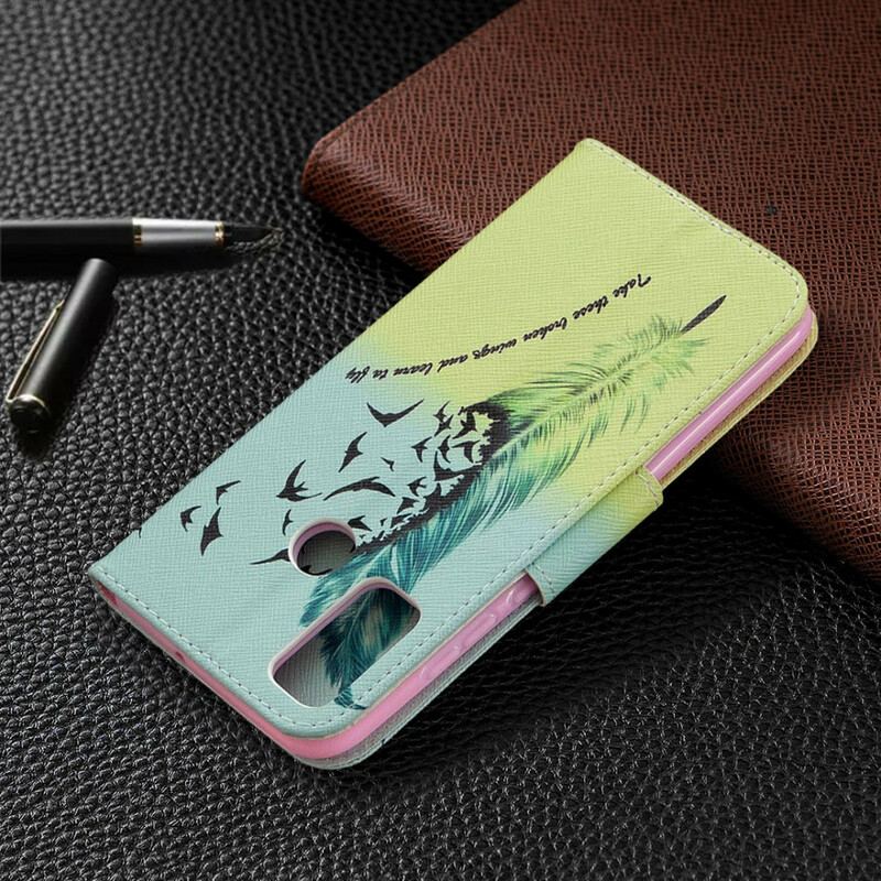 Capa Flip Para Huawei P Smart 2020 Aprender A Voar