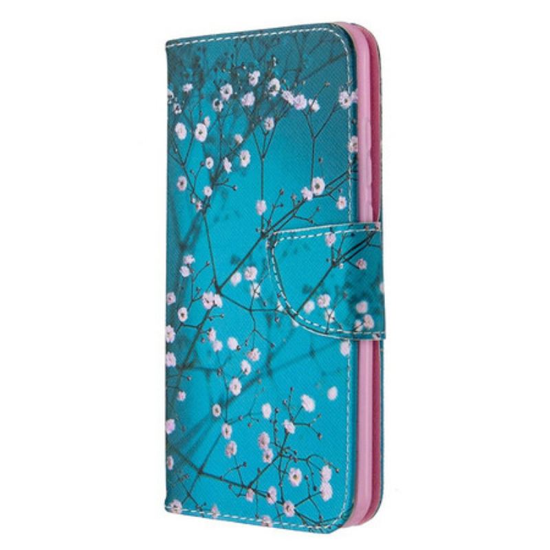 Capa Flip Para Huawei P Smart 2020 Árvore Florida