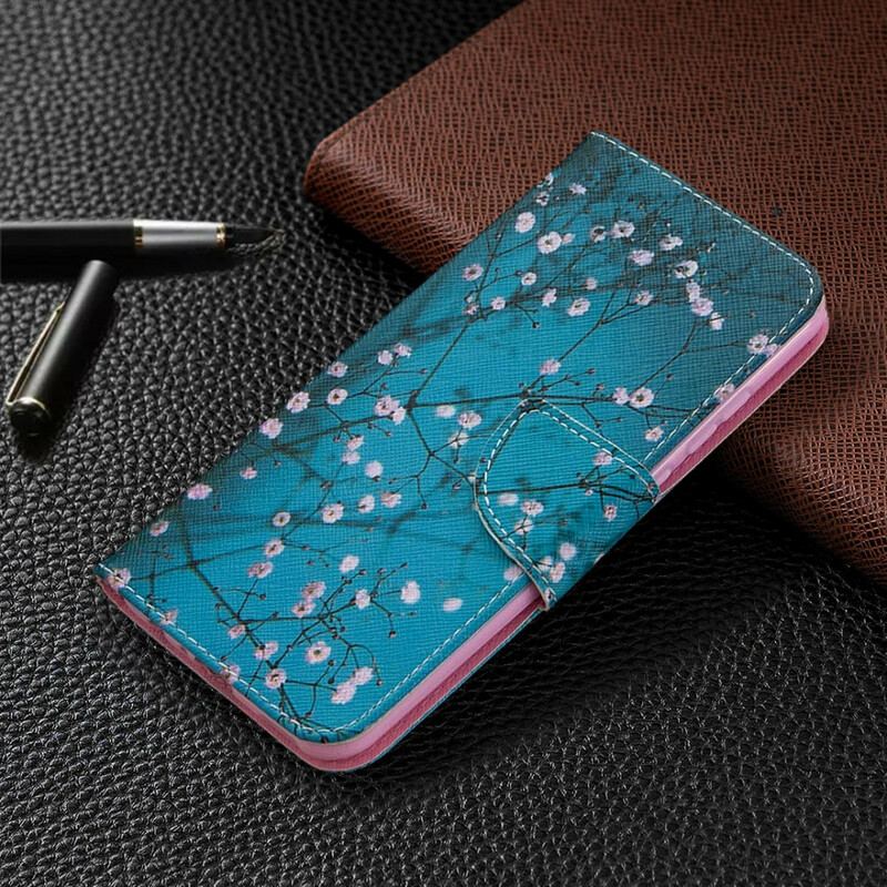 Capa Flip Para Huawei P Smart 2020 Árvore Florida