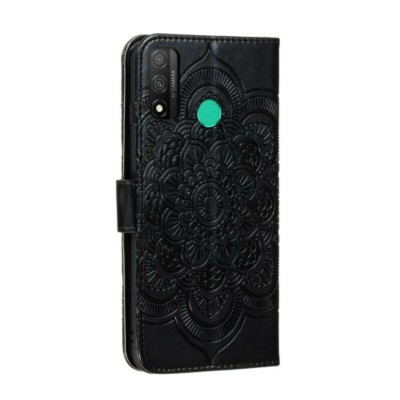 Capa Flip Para Huawei P Smart 2020 Mandala Completa