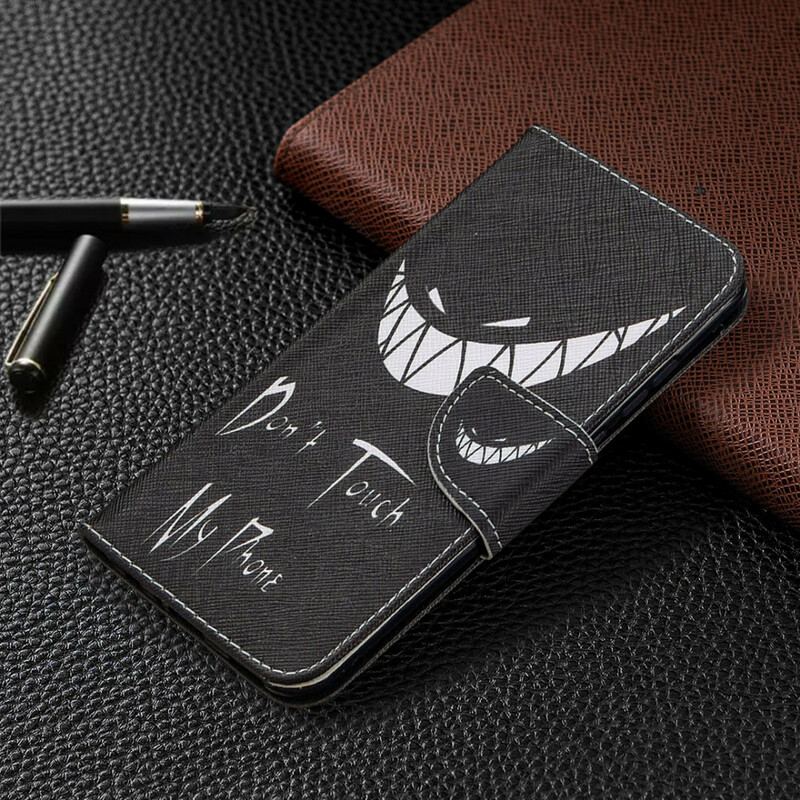 Capa Flip Para Huawei P Smart 2020 Telefone Do Diabo