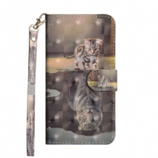 Capa Folio Para Huawei P Smart 2020 Ernesto O Tigre