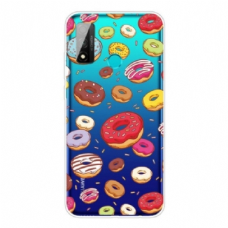 Capa Para Huawei P Smart 2020 Amo Rosquinhas