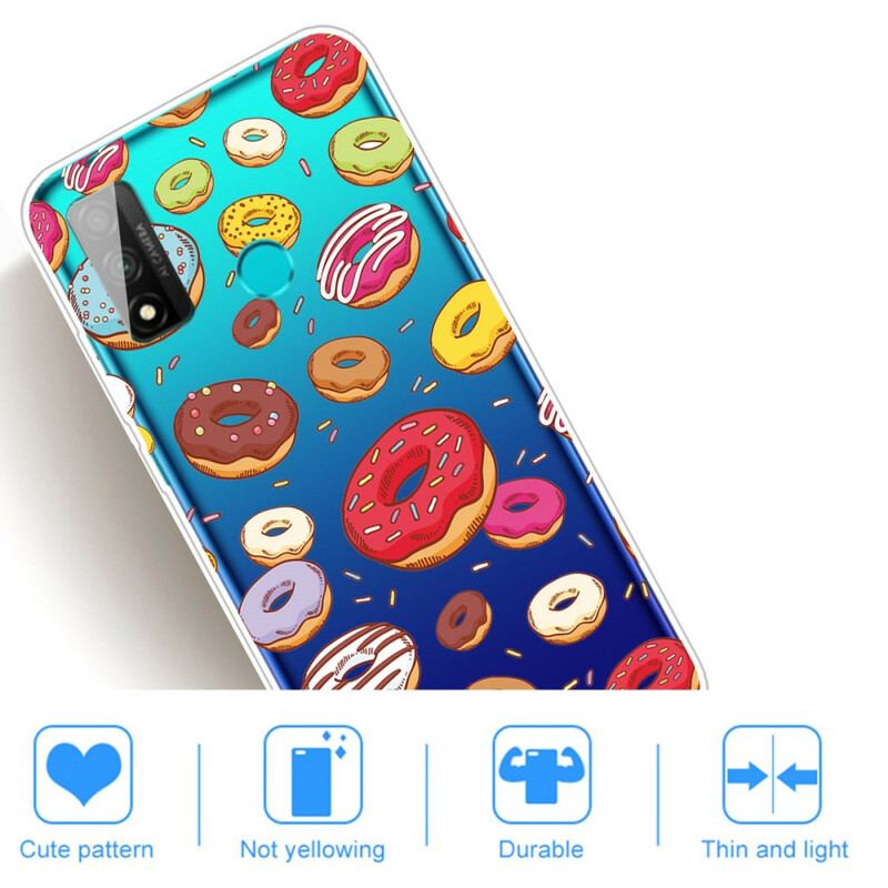 Capa Para Huawei P Smart 2020 Amo Rosquinhas