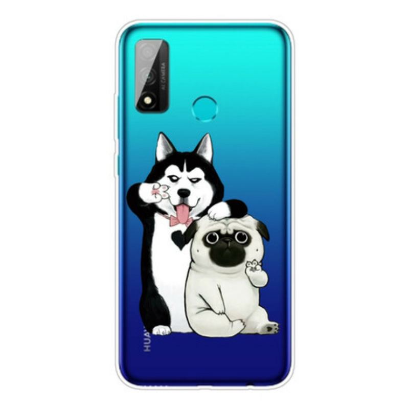 Capa Para Huawei P Smart 2020 Cachorros Engraçados