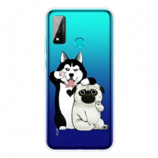 Capa Para Huawei P Smart 2020 Cachorros Engraçados