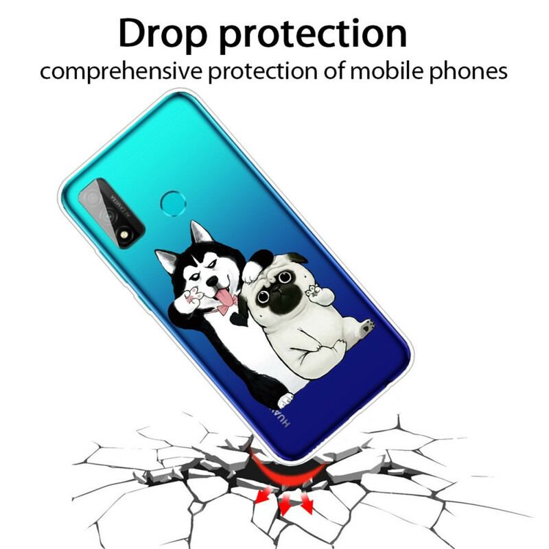 Capa Para Huawei P Smart 2020 Cachorros Engraçados