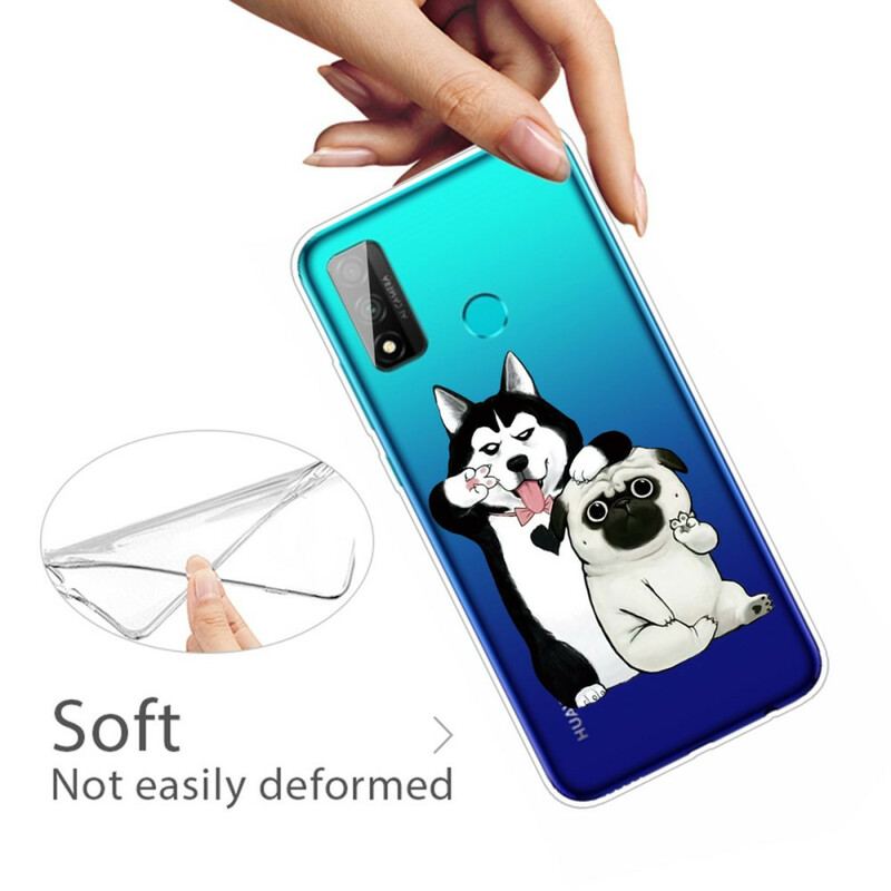 Capa Para Huawei P Smart 2020 Cachorros Engraçados