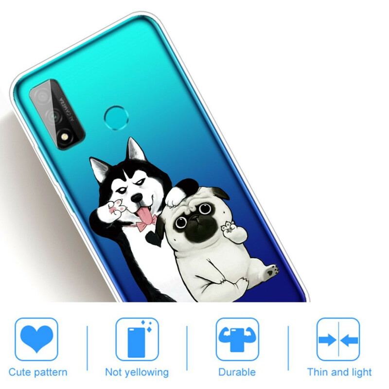 Capa Para Huawei P Smart 2020 Cachorros Engraçados