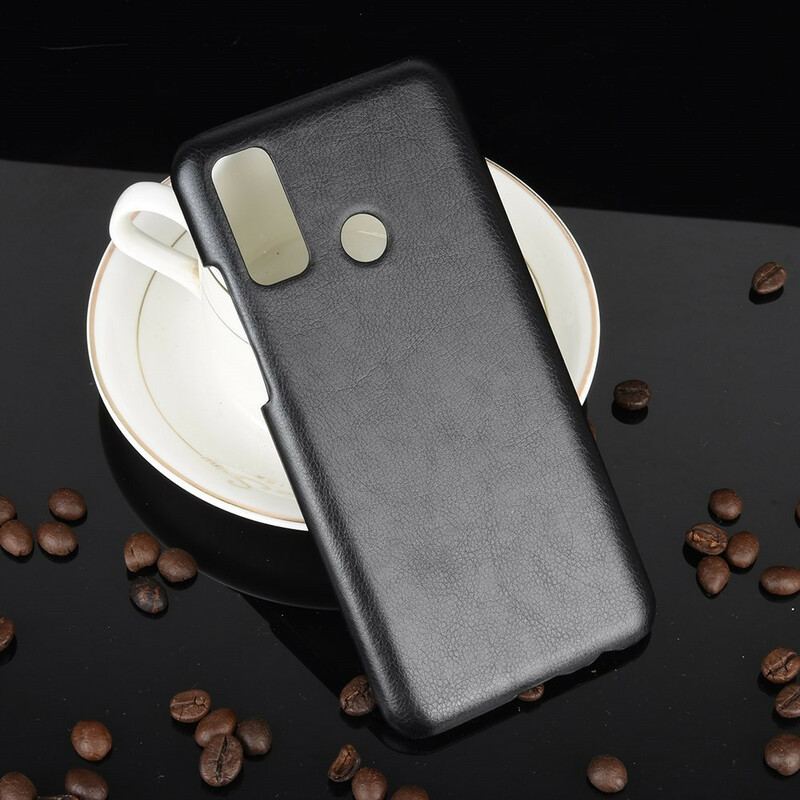 Capa Para Huawei P Smart 2020 Efeito Couro De Desempenho Lichia