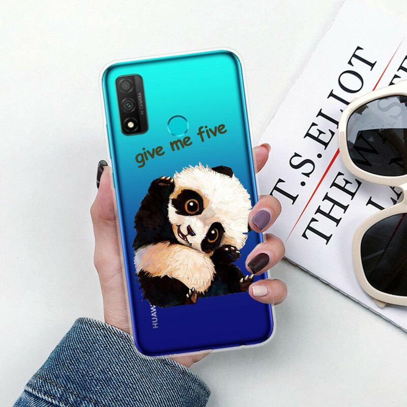 Capa Para Huawei P Smart 2020 Panda Sem Costura Dá-me Cinco